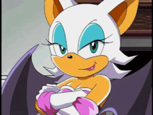 Sonic X Rouge The Bat GIF - Sonic X Rouge The Bat Wink GIFs