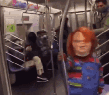 Chucky Subway GIF - Chucky Subway Nyc GIFs