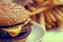 Mcdonalds Thirst GIF - Mc Donalds Cheese Burger Fries GIFs