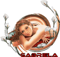 Gabriela Name Sticker - Gabriela Name Sparkle Stickers