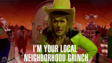 Im Your Local Neighborhood Grinch Matthew Morrison GIF - Im Your Local Neighborhood Grinch Grinch Matthew Morrison GIFs