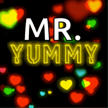 Mr Yummy Hearts GIF - Mr Yummy Hearts Colorful GIFs