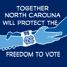 Together North Carolina Will Protect The Freedom To Vote Protect The Vote GIF - Together North Carolina Will Protect The Freedom To Vote Together Protect The Vote GIFs