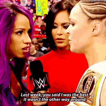 Sasha Banks The Best GIF - Sasha Banks The Best Ronda Rousey GIFs