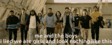 Me And The Boys I Lied GIF - Me And The Boys I Lied We Are Girls GIFs