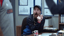 Ted Lasso Coach Beard GIF - Ted Lasso Coach Beard Excited GIFs