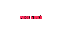 Fake News Not True Sticker - Fake News Fake Not True Stickers