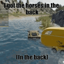I Got The Horses In The Back Old Town Road GIF - I Got The Horses In The Back Old Town Road Farming Simulator GIFs