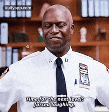 Time For The Next Level:Forced Laughing..Gif GIF - Time For The Next Level:Forced Laughing. B99 Hindi GIFs