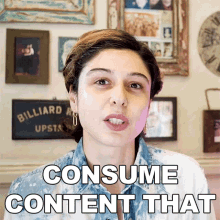 Consume Content That Makes You Feel Better Scherezade Shroff GIF - Consume Content That Makes You Feel Better Scherezade Shroff Consume Stuff That Gives You Joy GIFs