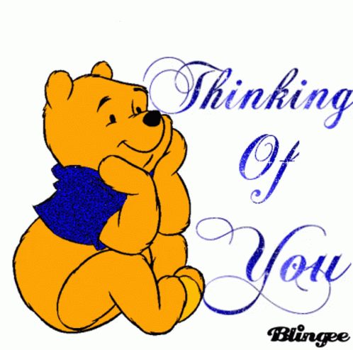 Thinking Of You Think Of You GIF - Thinking Of You Think Of You Winnie The Pooh GIFs
