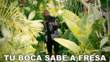 Tu Boca Sabe A Fresa Nicky Jam GIF - Tu Boca Sabe A Fresa Nicky Jam Uchi Wala GIFs