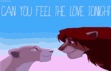 Lion King Can You Feel The Love Tonight GIF - Lion King Can You Feel The Love Tonight Simba And Nala GIFs