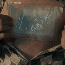 Showing My Tattoo Nathan Jr GIF - Showing My Tattoo Nathan Jr Working Moms GIFs