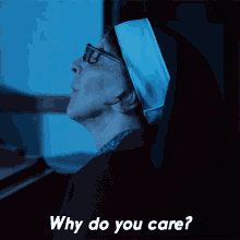 Why Do You Care Sister Andrea GIF - Why Do You Care Sister Andrea Evil N Is For Night Terrors GIFs