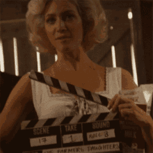Clipping The Clapperboard Bobby Lynne GIF - Clipping The Clapperboard Bobby Lynne Britanny Snow GIFs