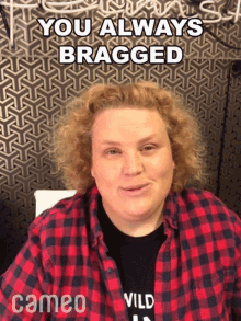 You Always Bragged Fortune Feimster GIF - You Always Bragged Fortune Feimster Cameo GIFs