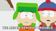 We Are In Serious Trouble Kyle Broflovski GIF - We Are In Serious Trouble Kyle Broflovski Stan Marsh GIFs