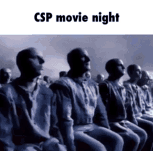 Csp Movie Night GIF - Csp Movie Night Weep Woom Weep Woom GIFs