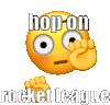 Hop On Rocket League Sticker - Hop On Rocket League Rocket League Stickers