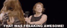 That Was Freaking Awesome Miss Macy GIF - That Was Freaking Awesome Miss Macy Drama Drama GIFs