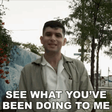 See What Youve Been Doing To Me Aaron Frazer GIF - See What Youve Been Doing To Me Aaron Frazer Bad News Song GIFs