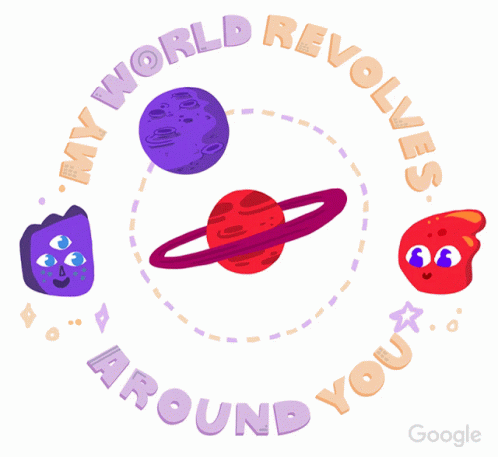 My World Revolves Around You Love Of My Life GIF - My World Revolves Around You Love Of My Life Light Of My Life GIFs