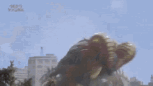 ultraman fall monster kaiju fight