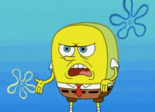 Spongebob Angry GIF - Spongebob Angry Strain GIFs