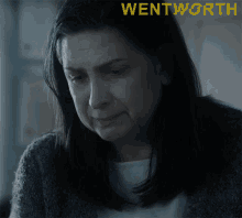 Crying Joan Ferguson GIF - Crying Joan Ferguson Wentworth GIFs