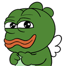 Qoo Pepe Frog Sticker - Qoo Pepe Frog Cute Stickers