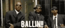 Ballin' - Balling GIF - Ballin Suits Sunglasses GIFs