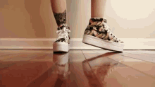 Funky Sneakers GIF - Sneakers Floral GIFs