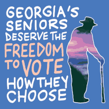 Georgias Seniors Senior Citizen GIF - Georgias Seniors Senior Citizen Freedom To Vote How They Choose GIFs