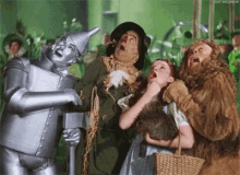 Scared Wizard Of Oz GIF - Scared Wizard Of Oz GIFs