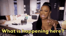 What Is Happening Kandi Burruss GIF - What Is Happening Kandi Burruss Kandi Rhoa GIFs