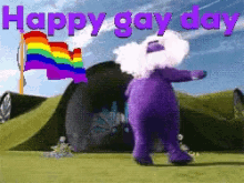 gay day flag lol tinky winky