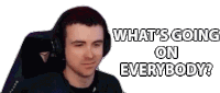 Whats Going On Everybody Drlupo Sticker - Whats Going On Everybody Drlupo Rogue Stickers