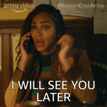 I Will See You Later Camille GIF - I Will See You Later Camille Harlem GIFs
