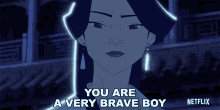 You Are A Very Brave Boy Tsiao Jung GIF - You Are A Very Brave Boy Tsiao Jung Love Death And Robots GIFs