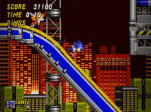 Chemical Plant Zone Sonic GIF - Chemical Plant Zone Sonic Sonic The Hedgehog GIFs