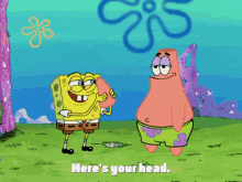 Head Patrick GIF - Head Patrick Spongebob GIFs