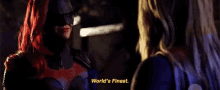supergirl batgirl crossover worlds finest