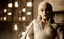 Daenerys Targaryen Khaleesi GIF - Daenerys Targaryen Khaleesi No GIFs