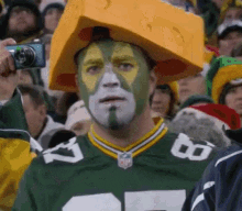 Cheese Head GIF - Cheese Head Go Packers GIFs