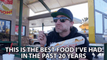 This Is The Best Food Ive Had In The Past20years Shawn Chatfield GIF - This Is The Best Food Ive Had In The Past20years Shawn Chatfield Mega64 GIFs