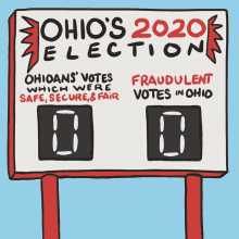 Ohios2020election Voter Fraud GIF - Ohios2020election Voter Fraud Protest GIFs