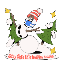 Snowman Snowmen Sticker - Snowman Snowmen Snowplace Like Home Stickers