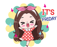 Its Friday Happy Sticker - Its Friday Happy Celebrating Stickers
