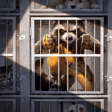Rocket Raccoon Guardians Of The Galaxy GIF - Rocket Raccoon Guardians Of The Galaxy Jailed GIFs